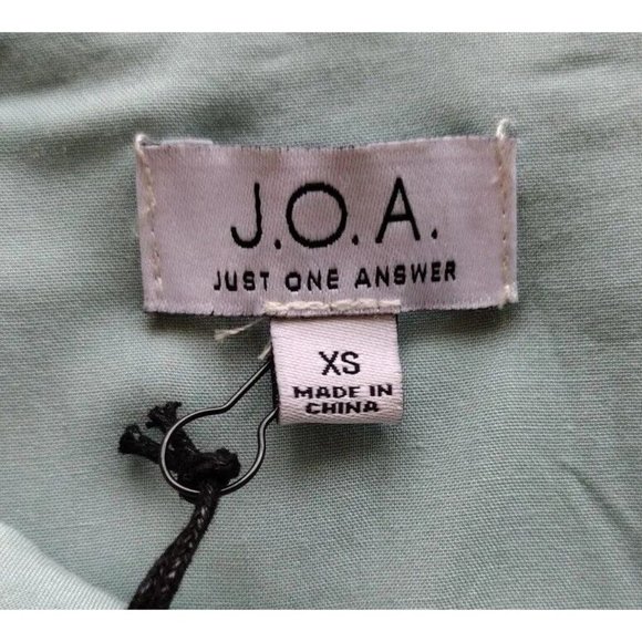 Just One Answer Skirt Womens XS Mini Front Side Slit Embroidered - Picture 7 of 16